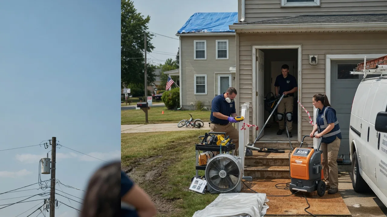 Water Damage Repair in Hockingport, OH near me